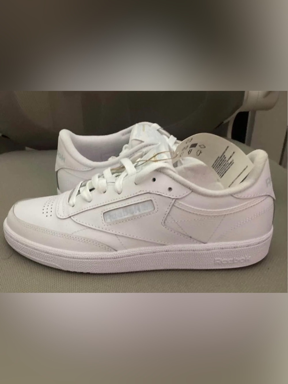 Reebok Club C 85 All-White Low-Top Sneaker